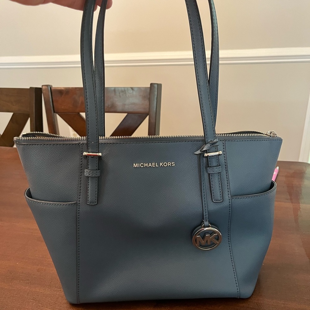 Michael Kors Slate Blue Tote